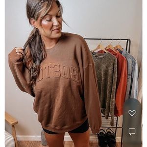 Boston sweatshirt